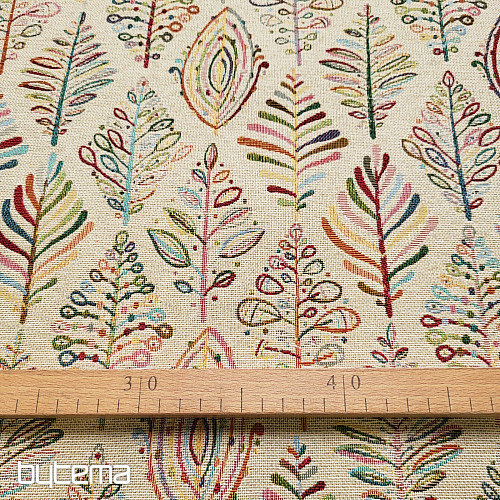 Tapiserijska tkanina FOSIL