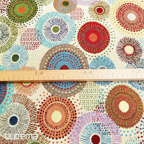 Tapiserijska tkanina GOMERA bež