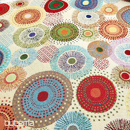 Tapiserijska tkanina GOMERA bež