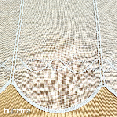 Zavesa za vitraž GERSTER 11883 bela