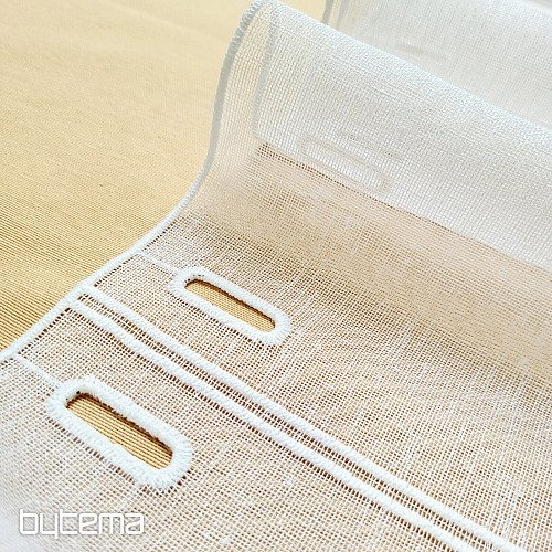 Zavesa za vitraž GERSTER 11883 bela