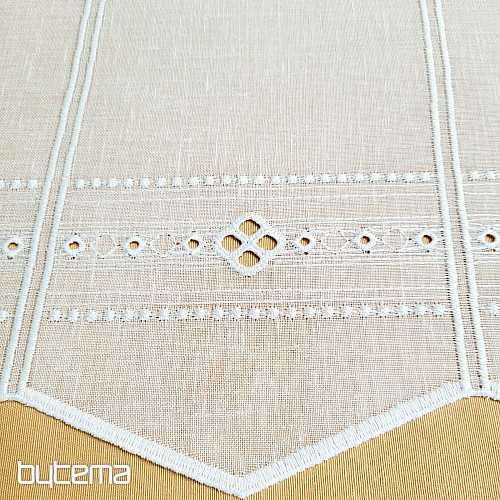 Zavesa za vitraž GERSTER 11884 bela