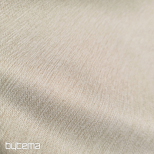 Luksuzna enobarvna dizajnerska dekorativna tkanina GERSTER 7032/0870 BEŽ