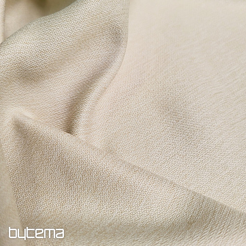 Luksuzna enobarvna dizajnerska dekorativna tkanina GERSTER 7032/0023 BEŽ