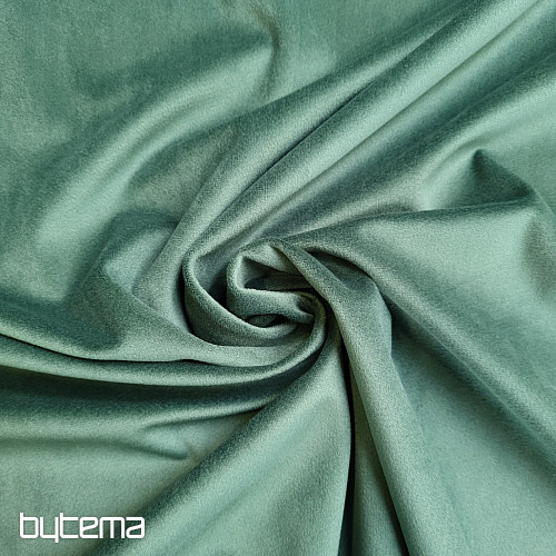 Luksuzna enobarvna dizajnerska dekorativna tkanina GERSTER 77042/0500 ZELENA