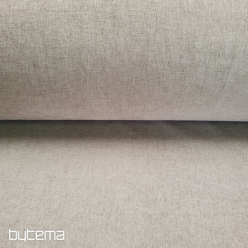 Luksuzna enobarvna dizajnerska dekorativna tkanina GERSTER 77054/0040 SVETLO SIVA