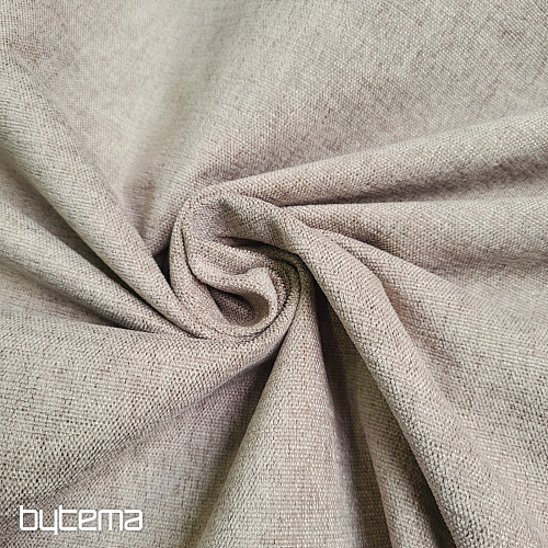 Luksuzna enobarvna dizajnerska dekorativna tkanina GERSTER 77054/0040 SVETLO SIVA