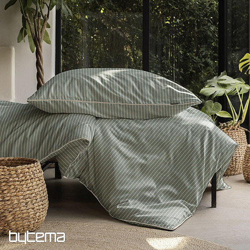 IRISETTE luksuzni bombažni saten TOKIO 8607-30 zelena