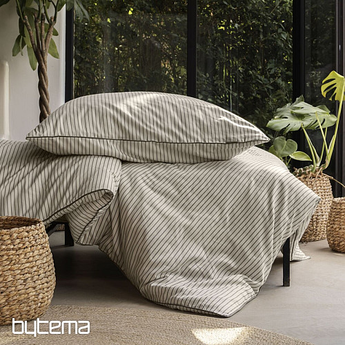 IRISETTE luksuzni bombažni saten TOKIO 8607-80 bež siva