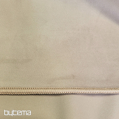 Luksuzna enobarvna dizajnerska dekorativna tkanina GERSTER 77042/0023 svetlo bež