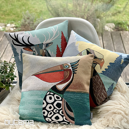 Prevleka za vzglavnik iz tapiserije TUKAN