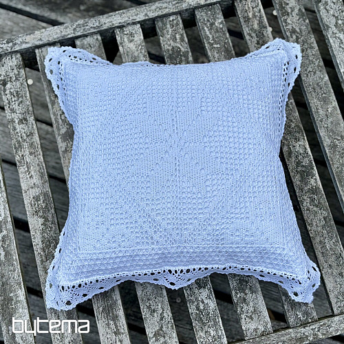 Čipkasta okrasna prevleka LACE bela