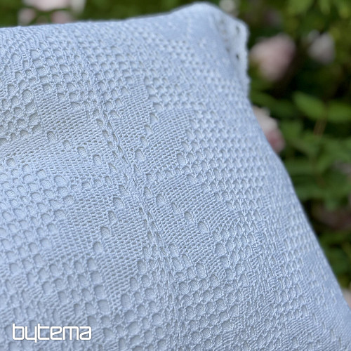 Čipkasta okrasna prevleka LACE bela