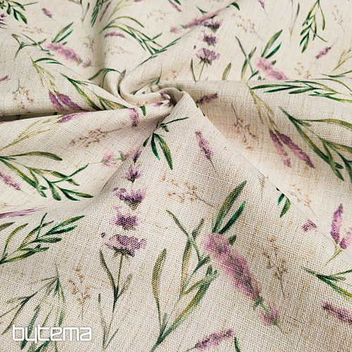 Dekorativna tkanina LAVENDER LINO