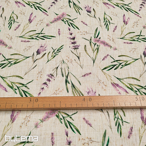 Dekorativna tkanina LAVENDER LINO