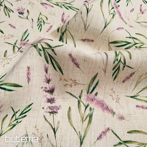 Dekorativna tkanina LAVENDER LINO