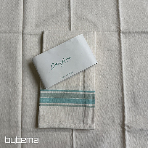 Brisače FRENCH STRIPES AQUA 70x50 2 kosa
