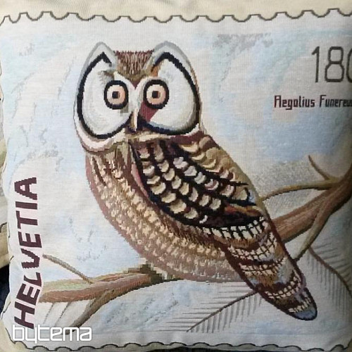 Okrasna prevleka za blazino METULJ POST STAMP