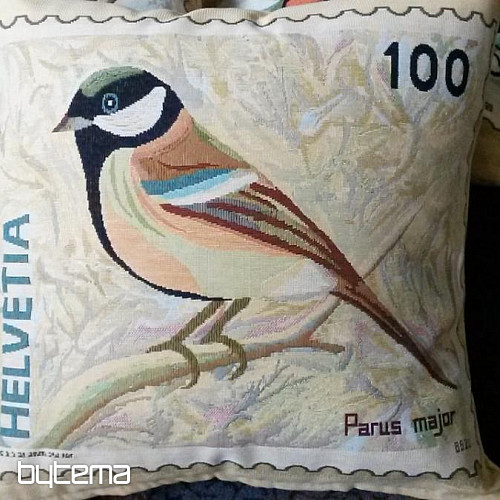 Okrasna prevleka za blazino METULJ POST STAMP