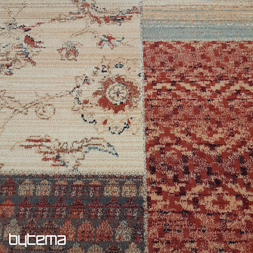 Luksuzne volnene preproge KASHQAI PATCHWORK krem
