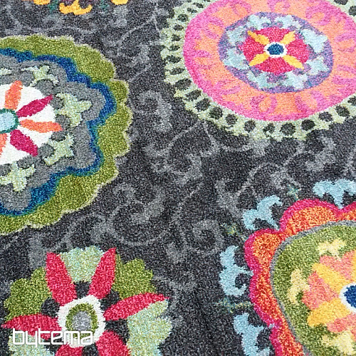Kosna preproga MANDALA rjava