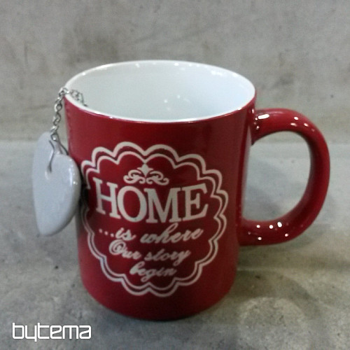 Skodelica s cedilom HOME