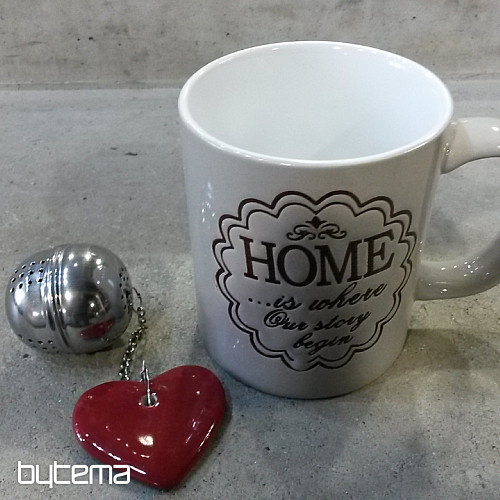 Skodelica s cedilom HOME