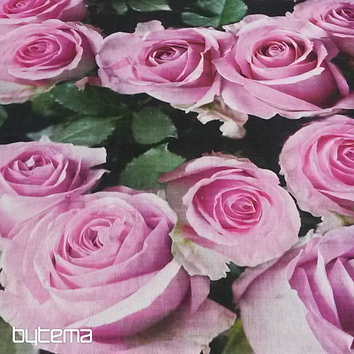 Dekorativno blago Rose digitalni tisk 3D