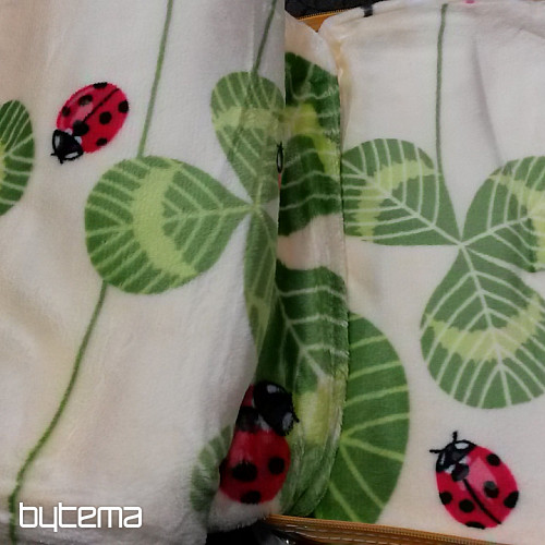 Posteljnina iz mikroflanela Ladybug