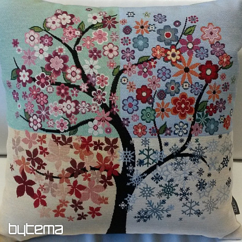 Prevleka za blazino iz tapiserije TREE 4 SEASONS