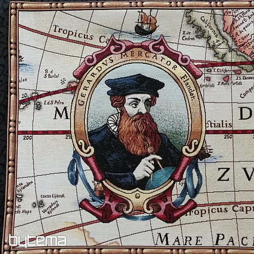 Velika prevleka za blazino GERHARD MERCATOR