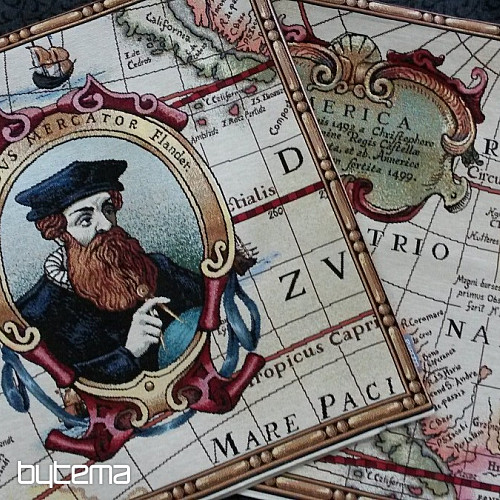 Velika prevleka za blazino GERHARD MERCATOR