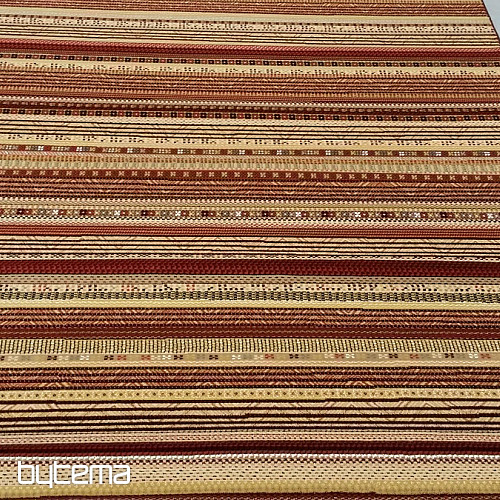 Moderna ekskluzivna preproga ETNO NOBLES red stripe