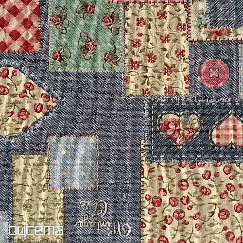 Tkanina za tapiserije VINTAGE PATCHWORK