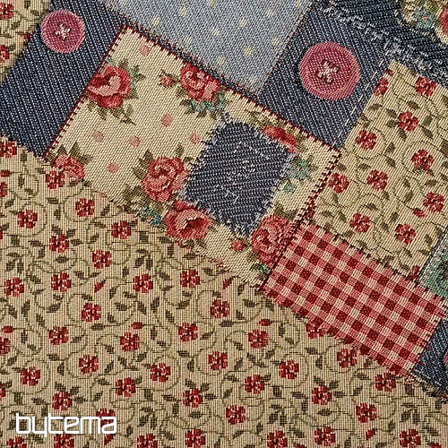 Tkanina za tapiserije VINTAGE FLOWERS