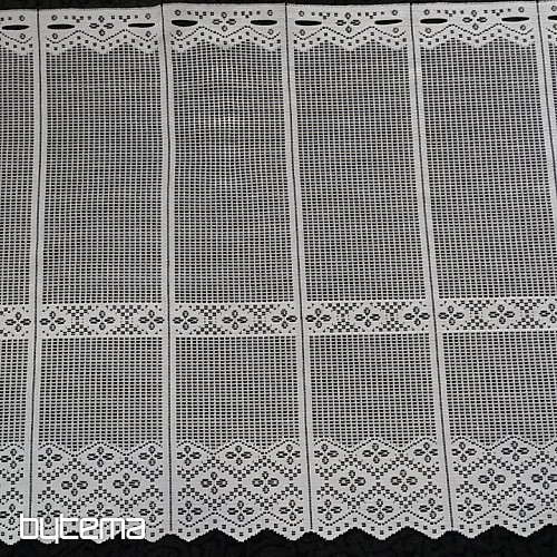 Jacquard zavesa za vitraž 11542