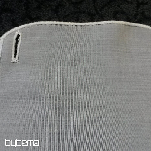 Vitražna zavesa 11566 bela