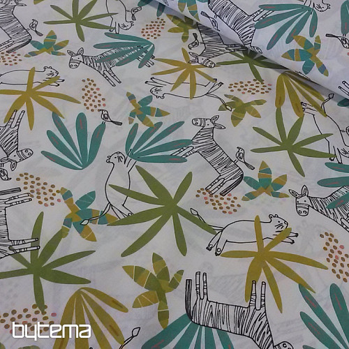 Bombažna tkanina JUNGLE