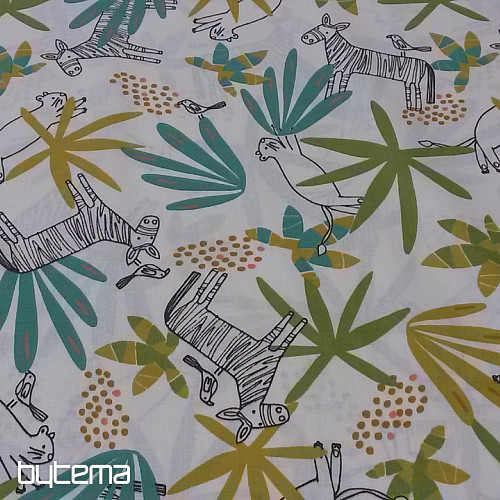 Bombažna tkanina JUNGLE