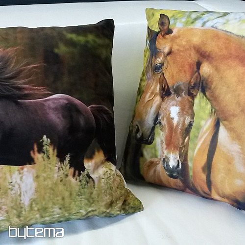 Okrasna prevleka za blazino HORSES II