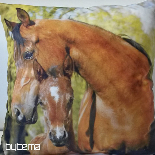 Okrasna prevleka za blazino HORSES II