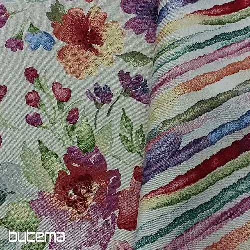 Tkanina za tapiserije PASTEL STRIPE