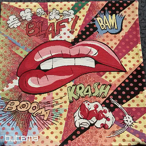 Prevleka za blazino COMICS LIPS