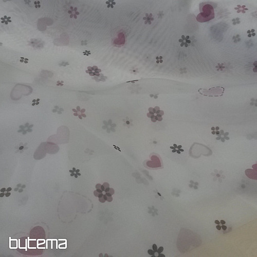 Zavesa voile SRCE II