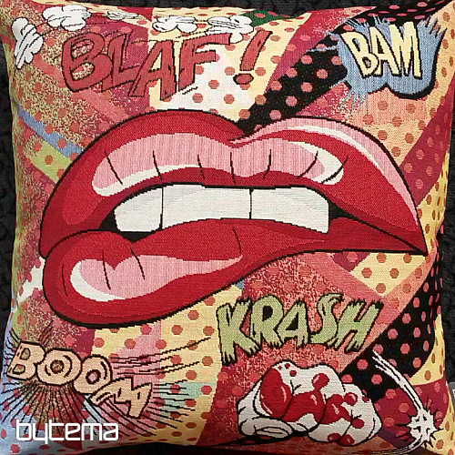 Prevleka za blazino COMICS LIPS