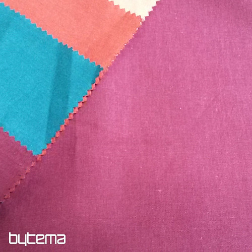 UNI PURPLE bordo bombažna tkanina