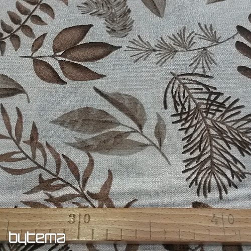 Dekorativna tkanina FERN BROWN