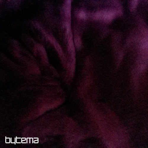 Mikroflanelasta rjuha SLEEP WELL temna. vijolična