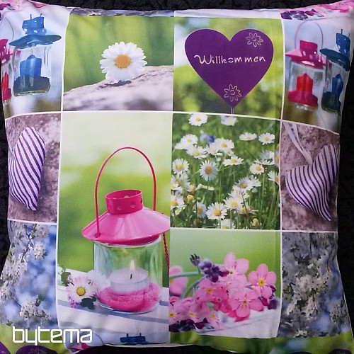 Okrasna prevleka za blazino SPRING GARDEN II