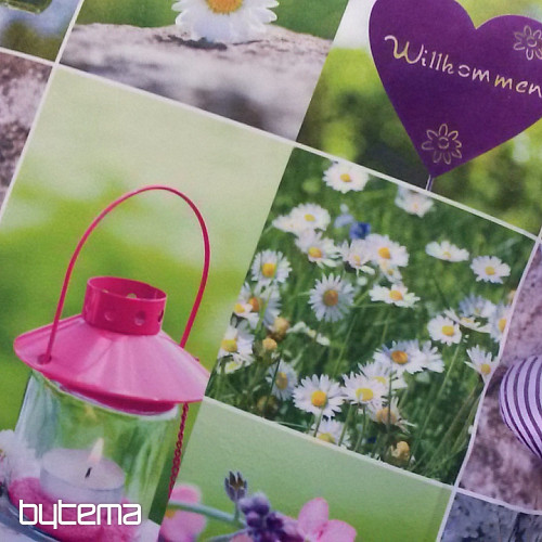 Okrasna prevleka za blazino SPRING GARDEN II